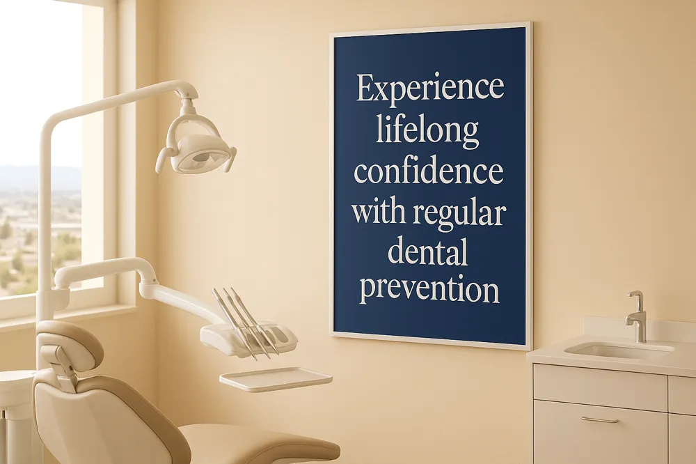 Experience lifelong confidence with regular dental prevention