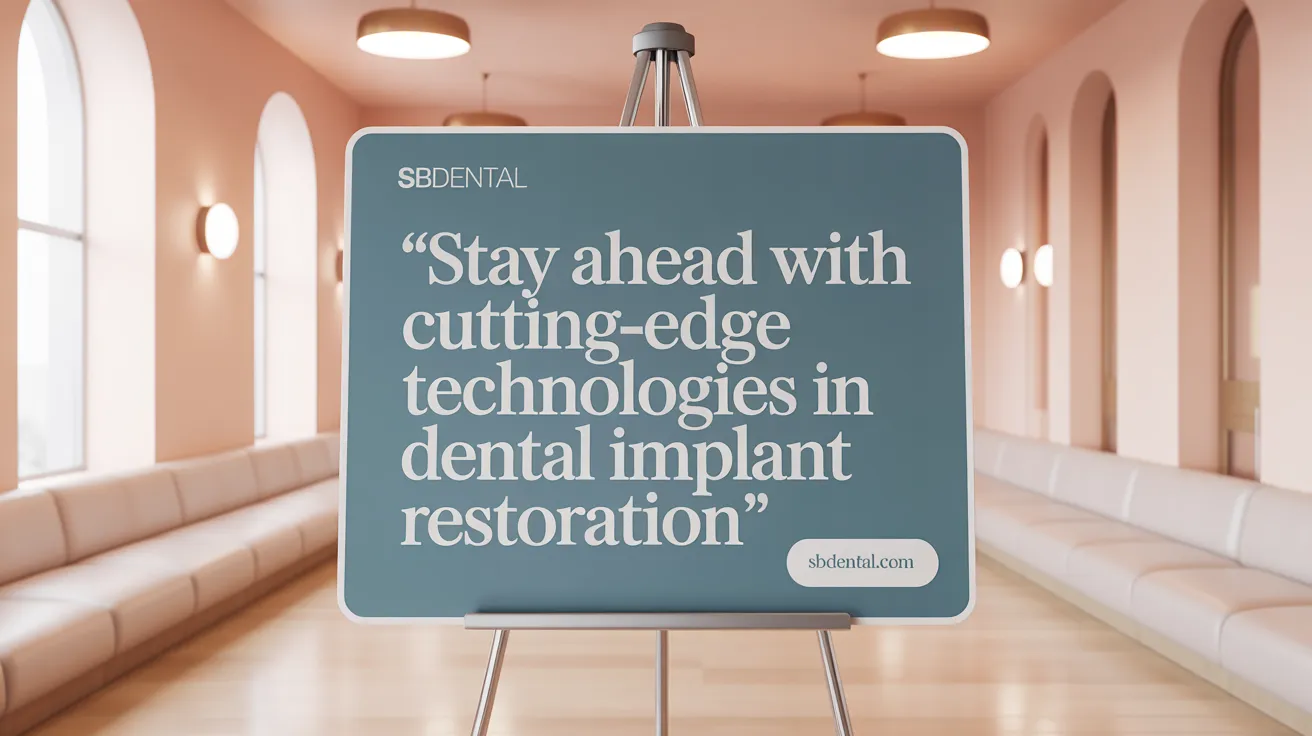 Stay Ahead with Cutting-Edge Technologies in Dental Implant Restoration