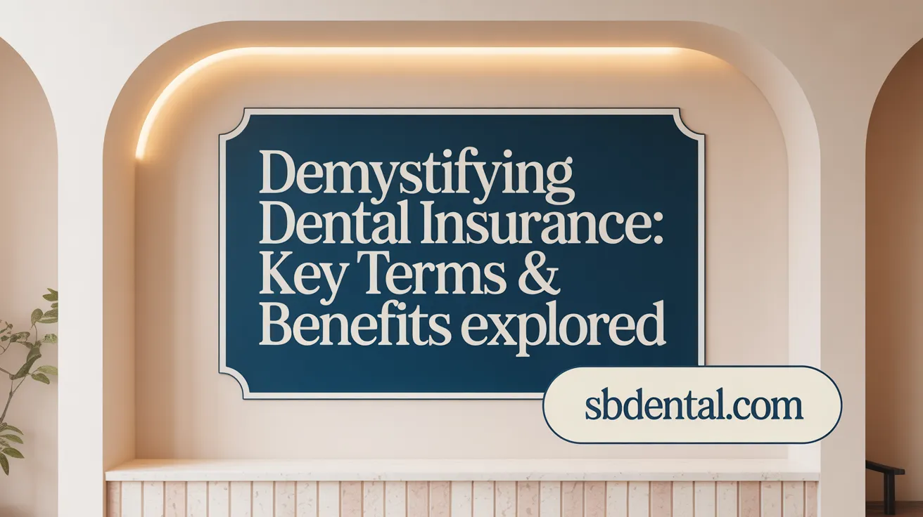 Demystifying Dental Insurance: Key Terms & Benefits Explored