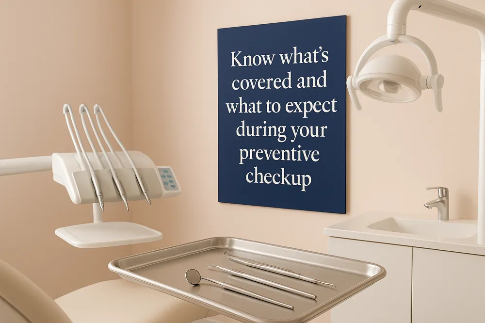 Know what’s covered and what to expect during your preventive checkup