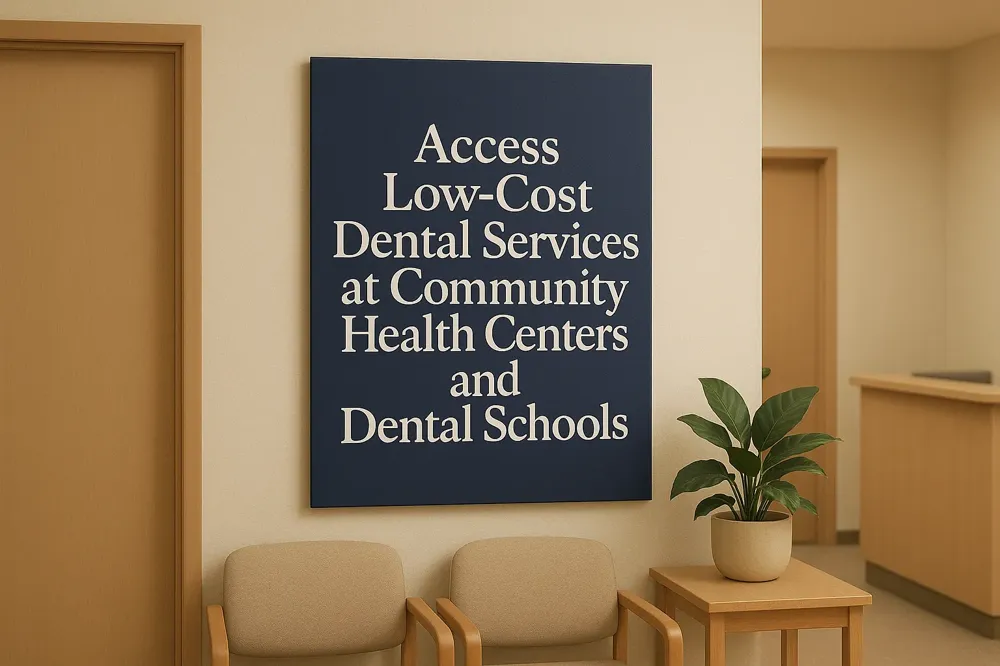Access Low-Cost Dental Services at Community Health Centers and Dental Schools