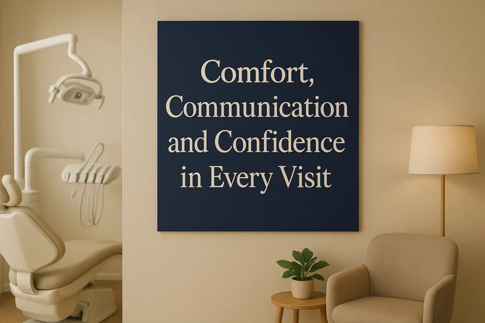 Comfort, Communication, and Confidence in Every Visit