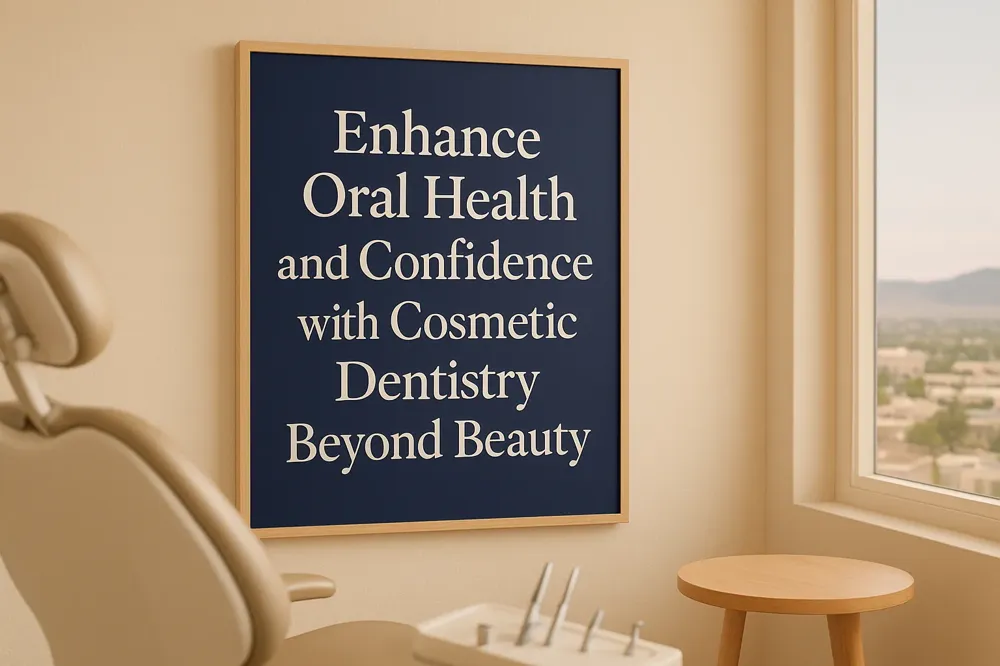 Enhance Oral Health and Confidence with Cosmetic Dentistry Beyond Beauty