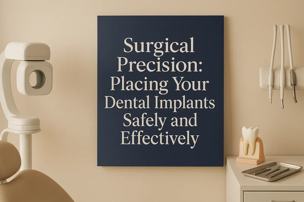 Surgical Precision: Placing Your Dental Implants Safely and Effectively