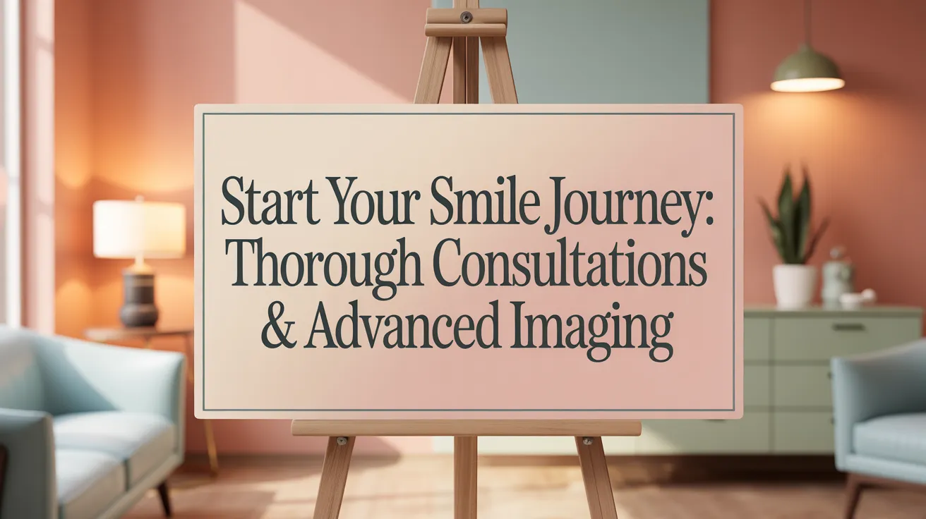 Start Your Smile Journey: Thorough Consultations & Advanced Imaging