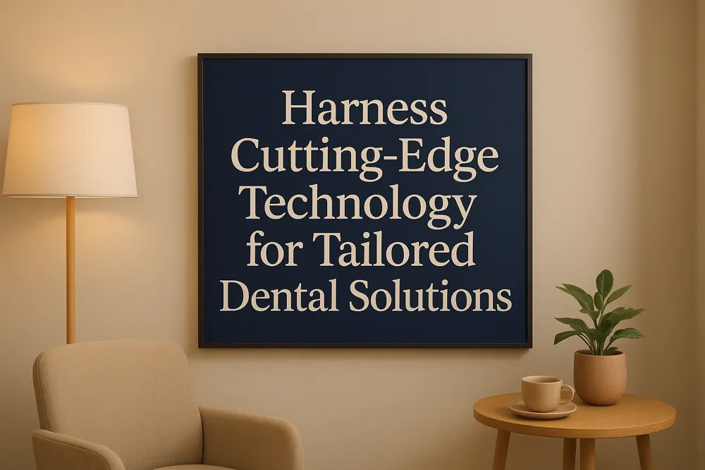 Harness Cutting-Edge Technology for Tailored Dental Solutions