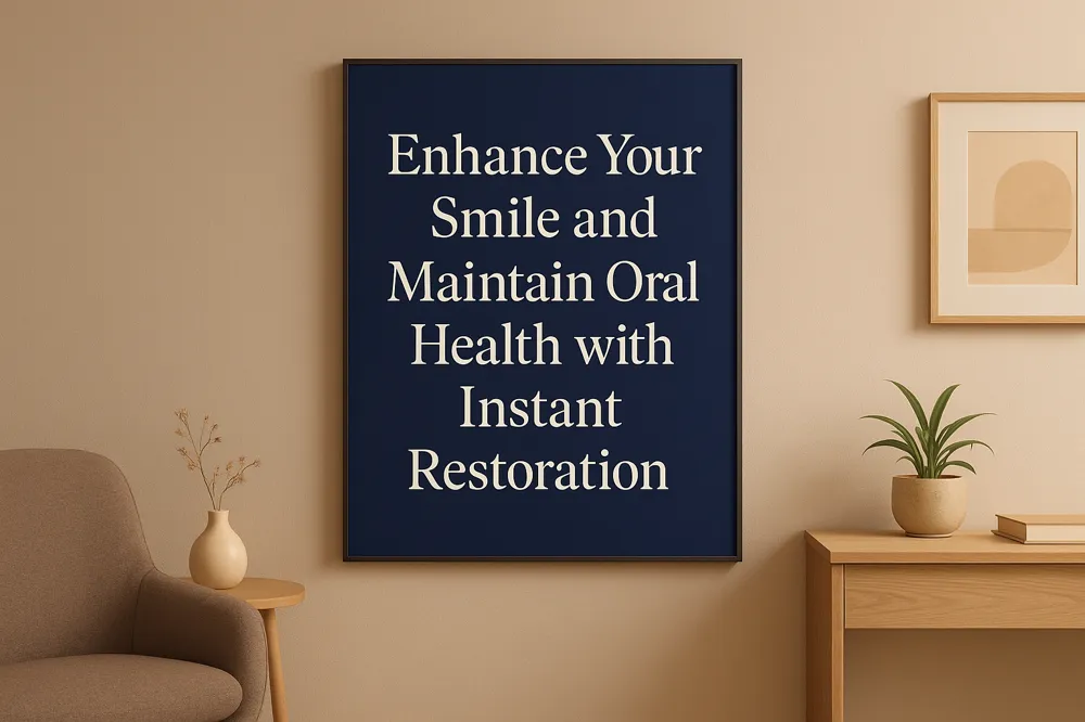 Enhance Your Smile and Maintain Oral Health with Instant Restoration