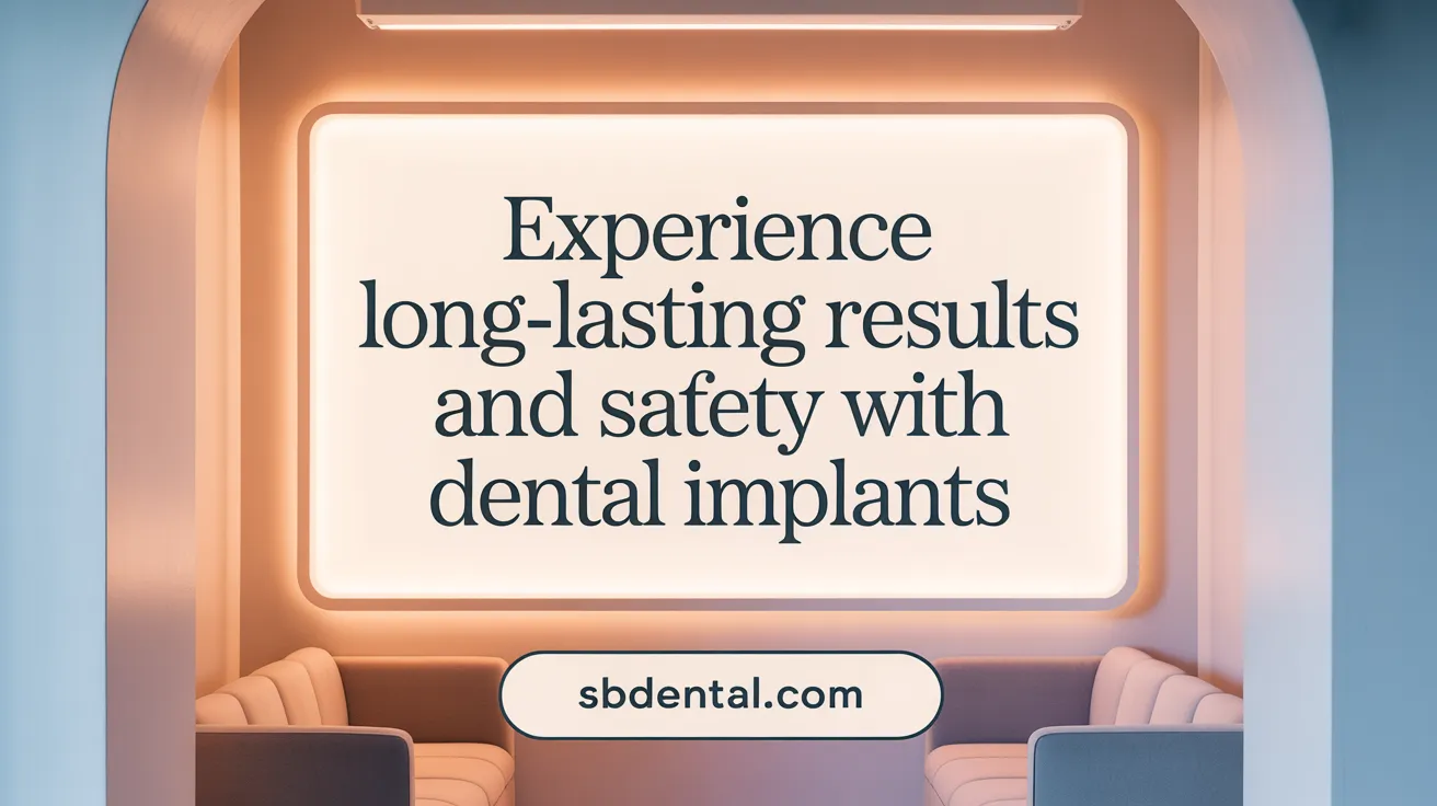 Experience Long-Lasting Results and Safety with Dental Implants