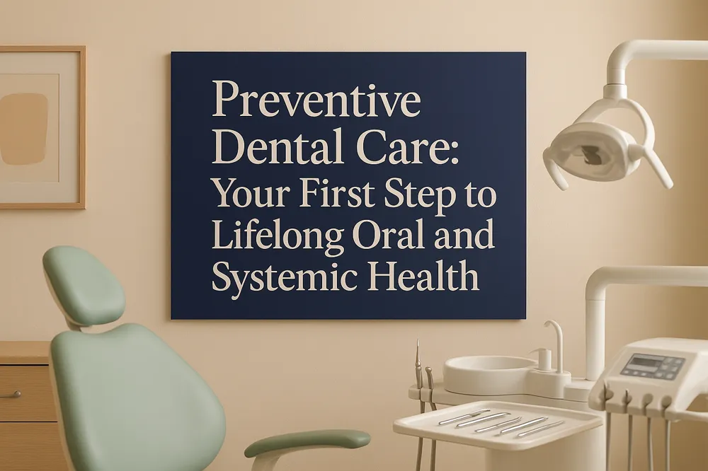 Preventive Dental Care: Your First Step to Lifelong Oral and Systemic Health
