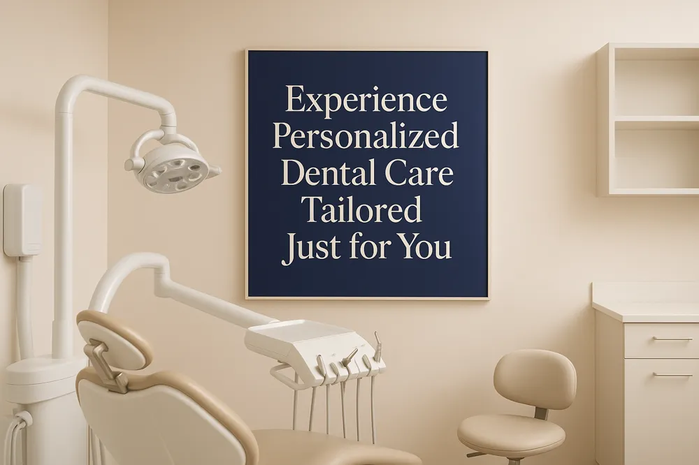 Experience Personalized Dental Care Tailored Just for You
