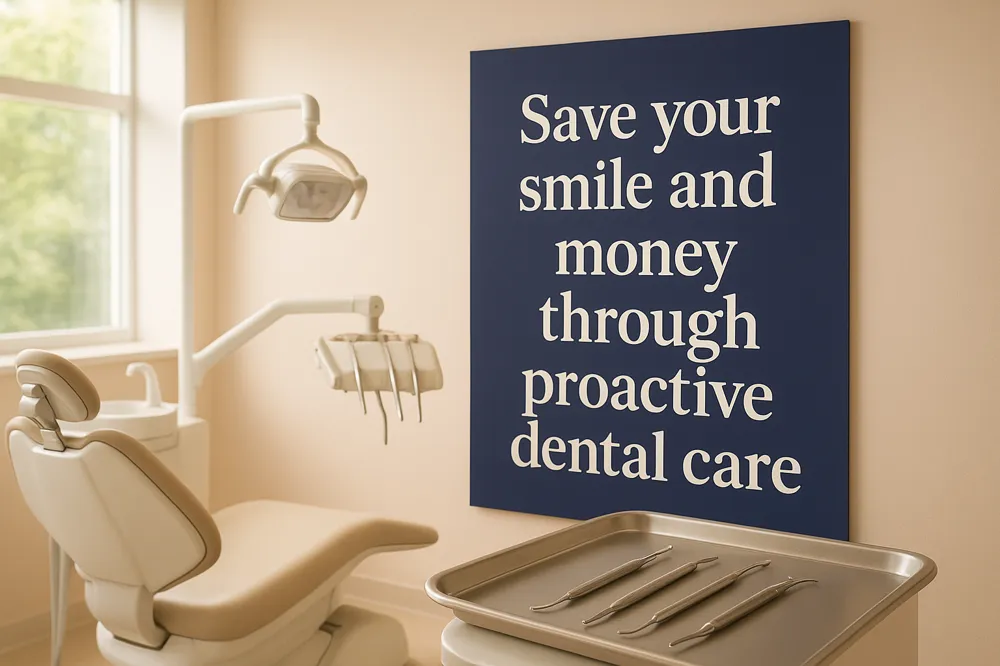 Save your smile and money through proactive dental care