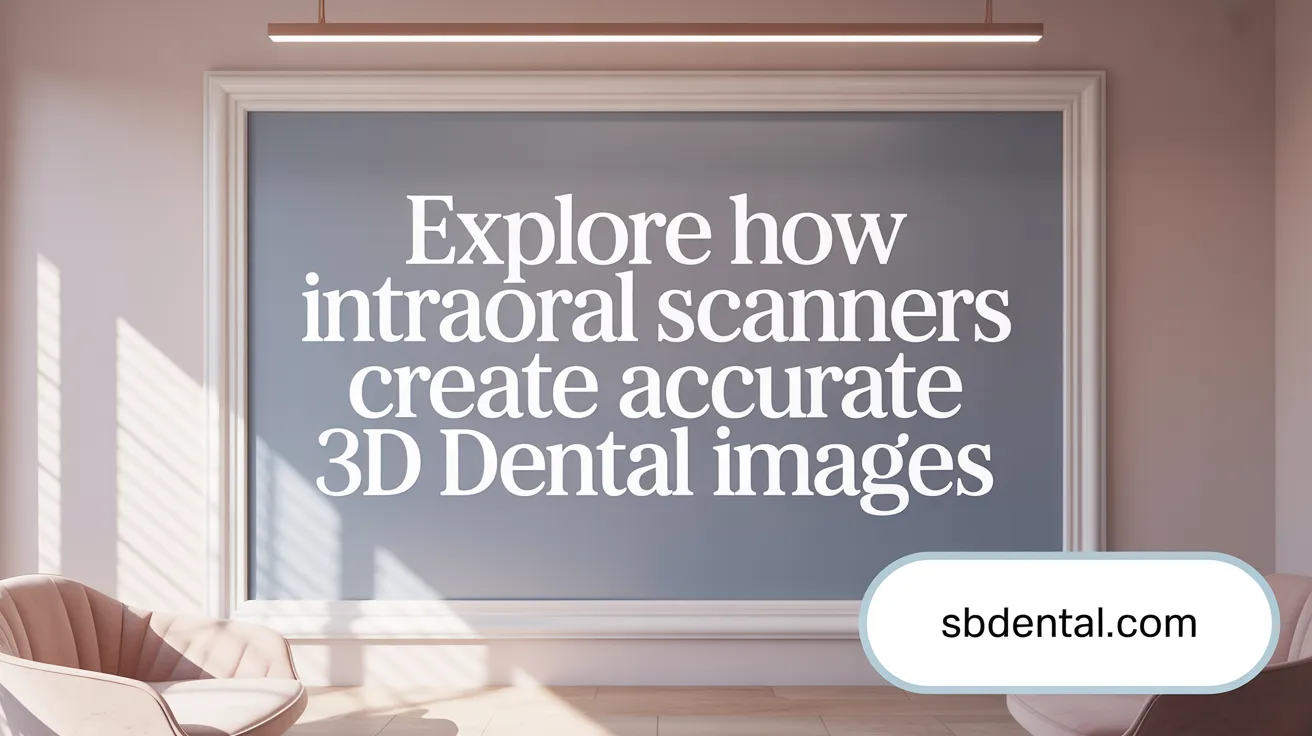 Explore How Intraoral Scanners Create Accurate 3D Dental Images