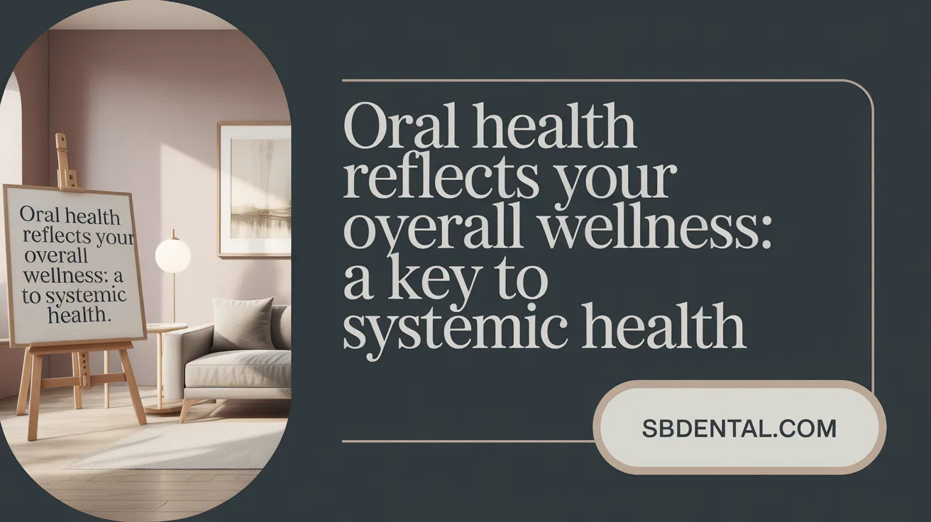 Oral Health Reflects Your Overall Wellness: A Key to Systemic Health
