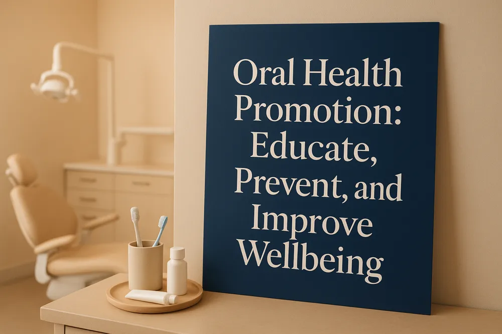 Oral Health Promotion: Educate, Prevent, and Improve Wellbeing