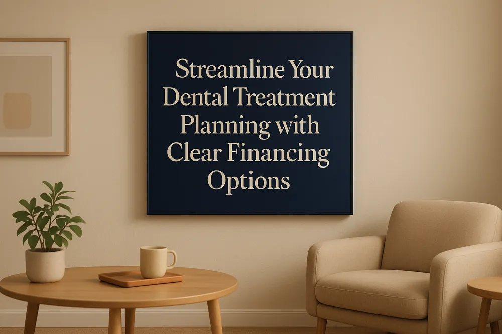 Streamline Your Dental Treatment Planning with Clear Financing Options
