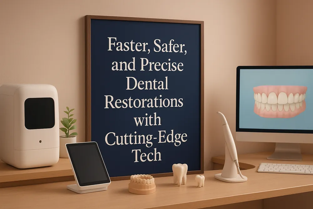 Faster, Safer, and Precise Dental Restorations with Cutting-Edge Tech