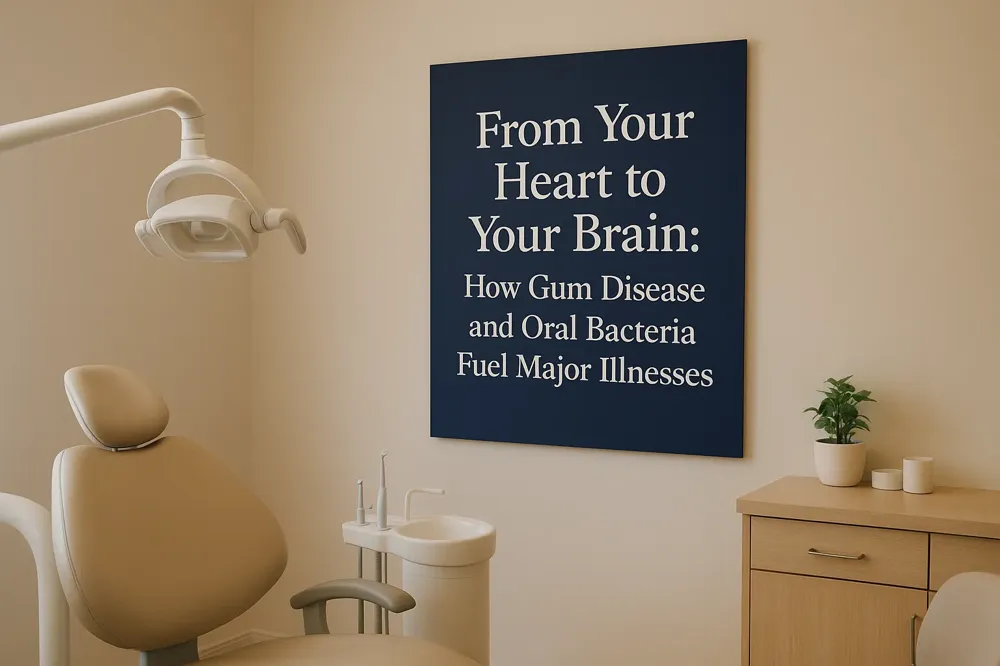 From Your Heart to Your Brain: How Gum Disease and Oral Bacteria Fuel Major Illnesses.