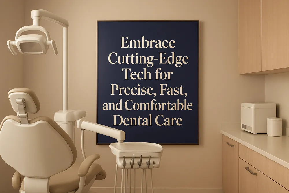 Embrace Cutting-Edge Tech for Precise, Fast, and Comfortable Dental Care