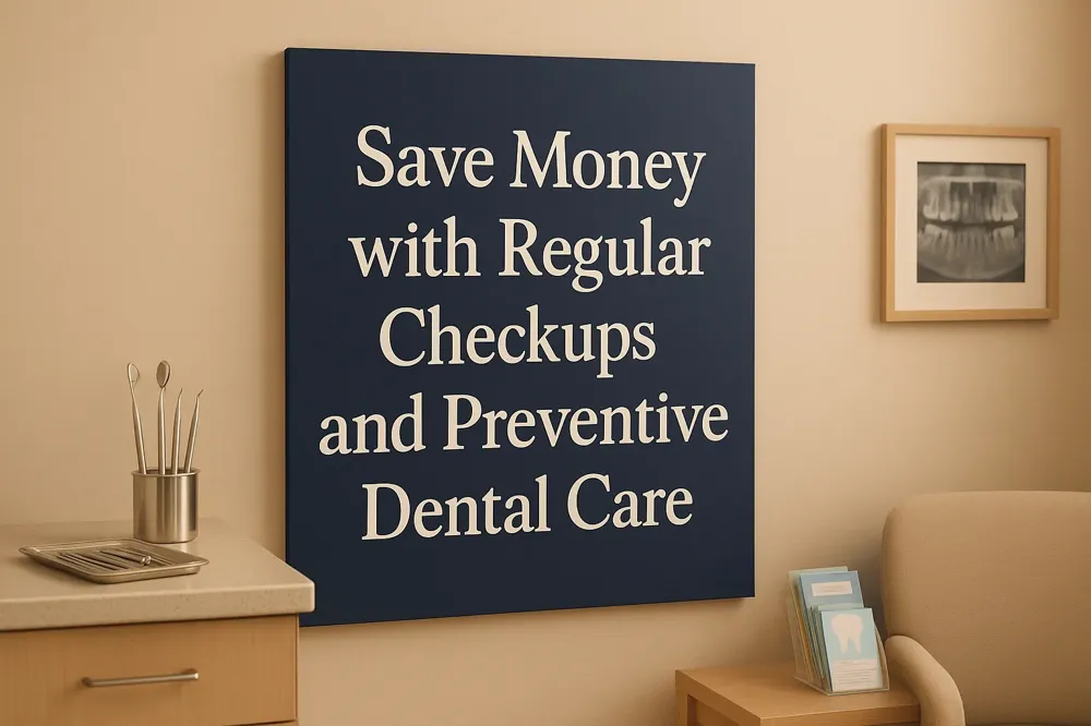 Save Money with Regular Checkups and Preventive Dental Care