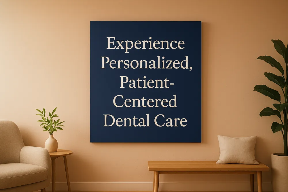 Experience Personalized, Patient-Centered Dental Care