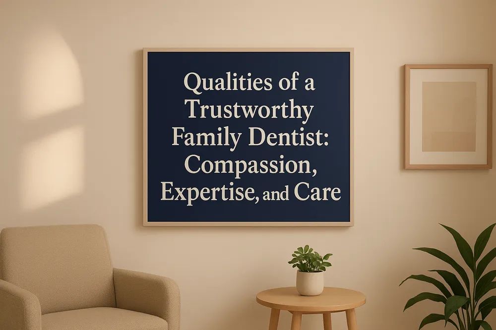Qualities of a Trustworthy Family Dentist: Compassion, Expertise, and Care