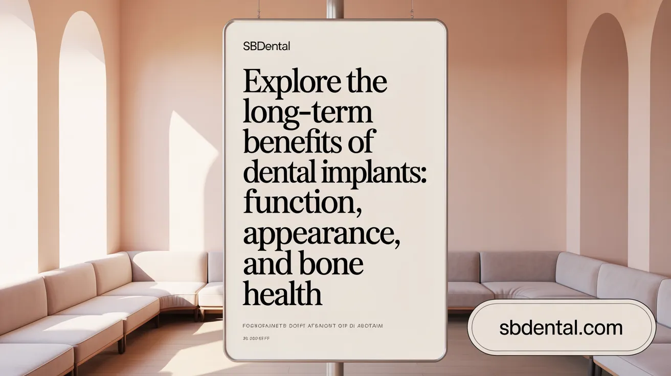 Explore the Long-Term Benefits of Dental Implants: Function, Appearance, and Bone Health