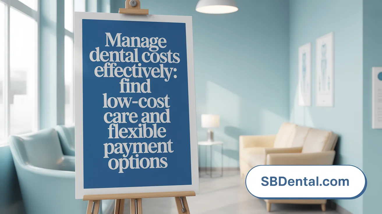 Manage Dental Costs Effectively: Find Low-Cost Care and Flexible Payment Options