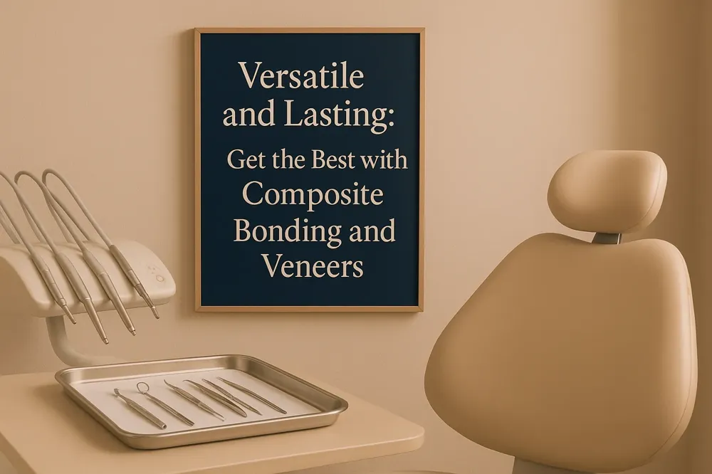 Versatile and Lasting: Get the Best with Composite Bonding and Veneers