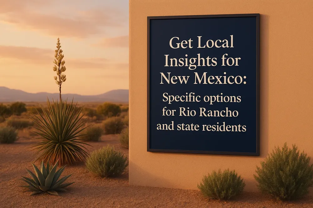 Get Local Insights for New Mexico: Specific options for Rio Rancho and state residents.