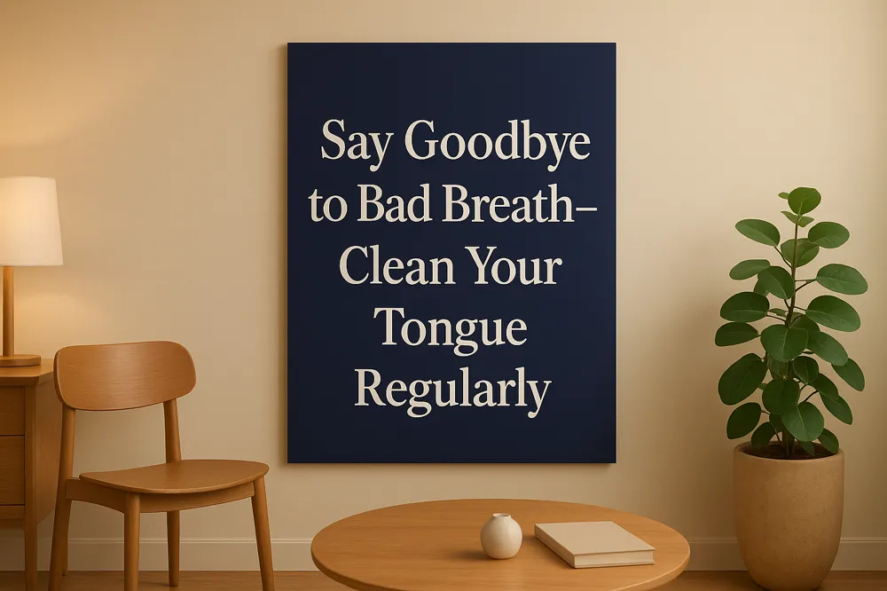 Say Goodbye to Bad Breath—Clean Your Tongue Regularly