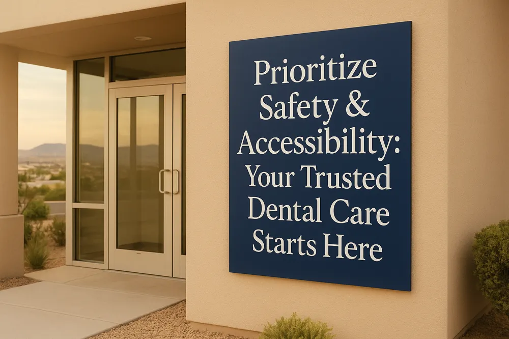 Prioritize Safety & Accessibility: Your Trusted Dental Care Starts Here