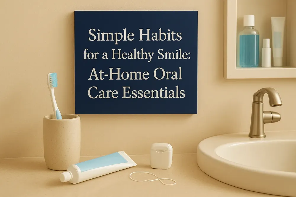 Simple Habits for a Healthy Smile: At-Home Oral Care Essentials