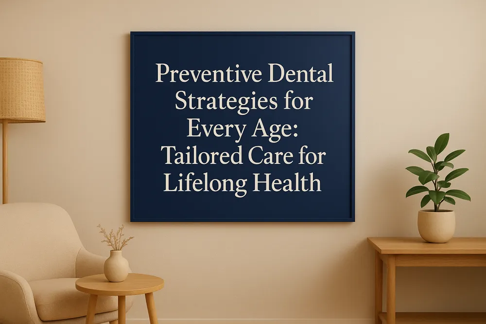 Preventive Dental Strategies for Every Age: Tailored Care for Lifelong Health