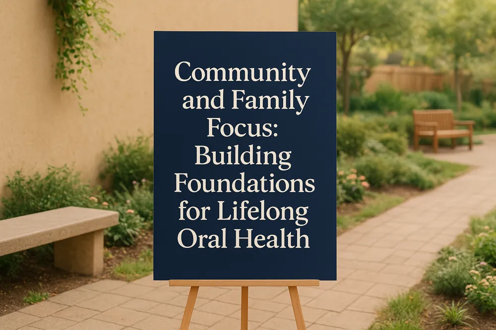 Community and Family Focus: Building Foundations for Lifelong Oral Health