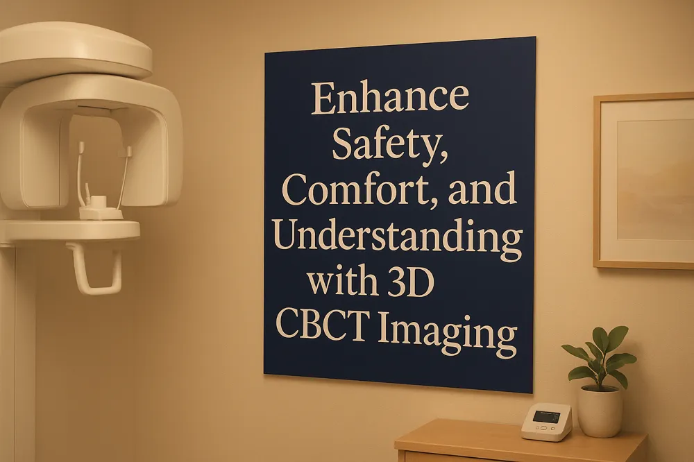 Enhance Safety, Comfort, and Understanding with 3D CBCT Imaging