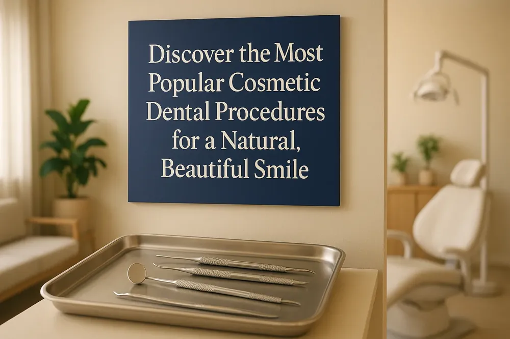 Discover the Most Popular Cosmetic Dental Procedures for a Natural, Beautiful Smile