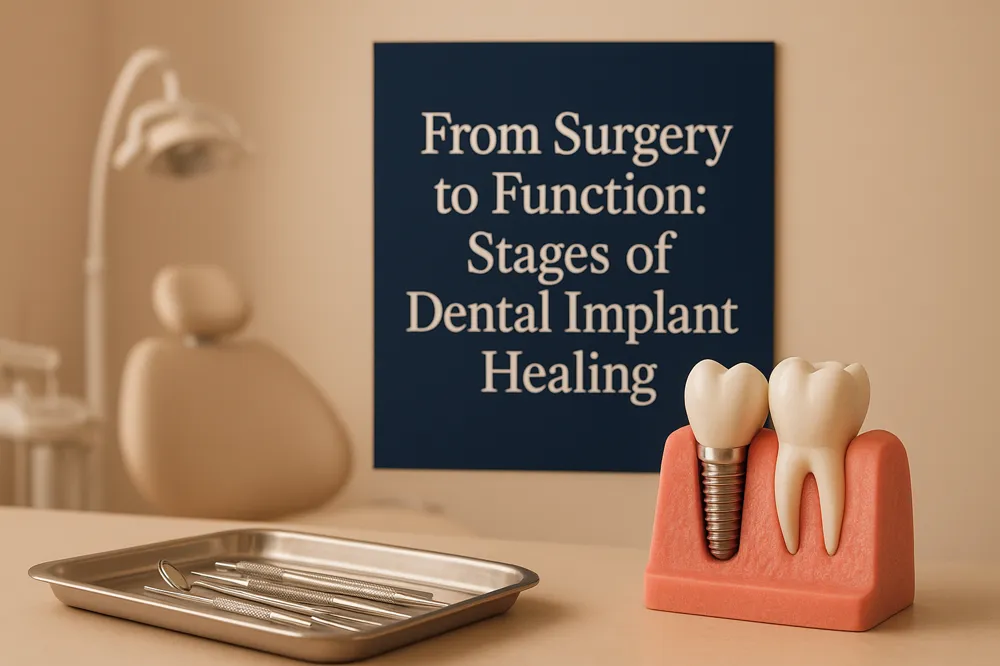 From Surgery to Function: Stages of Dental Implant Healing