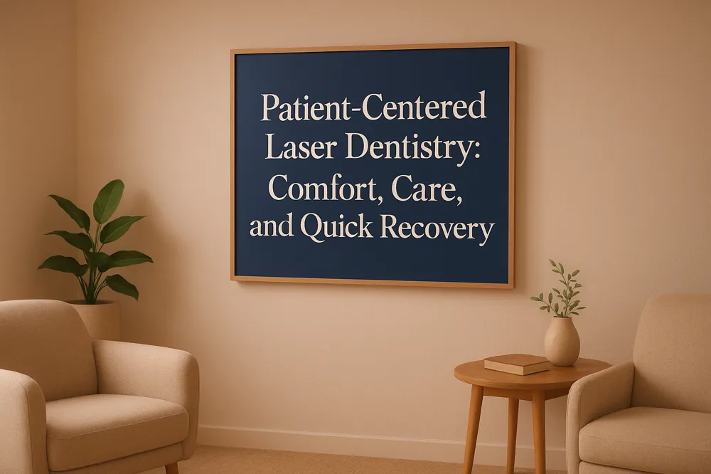 Patient-Centered Laser Dentistry: Comfort, Care, and Quick Recovery