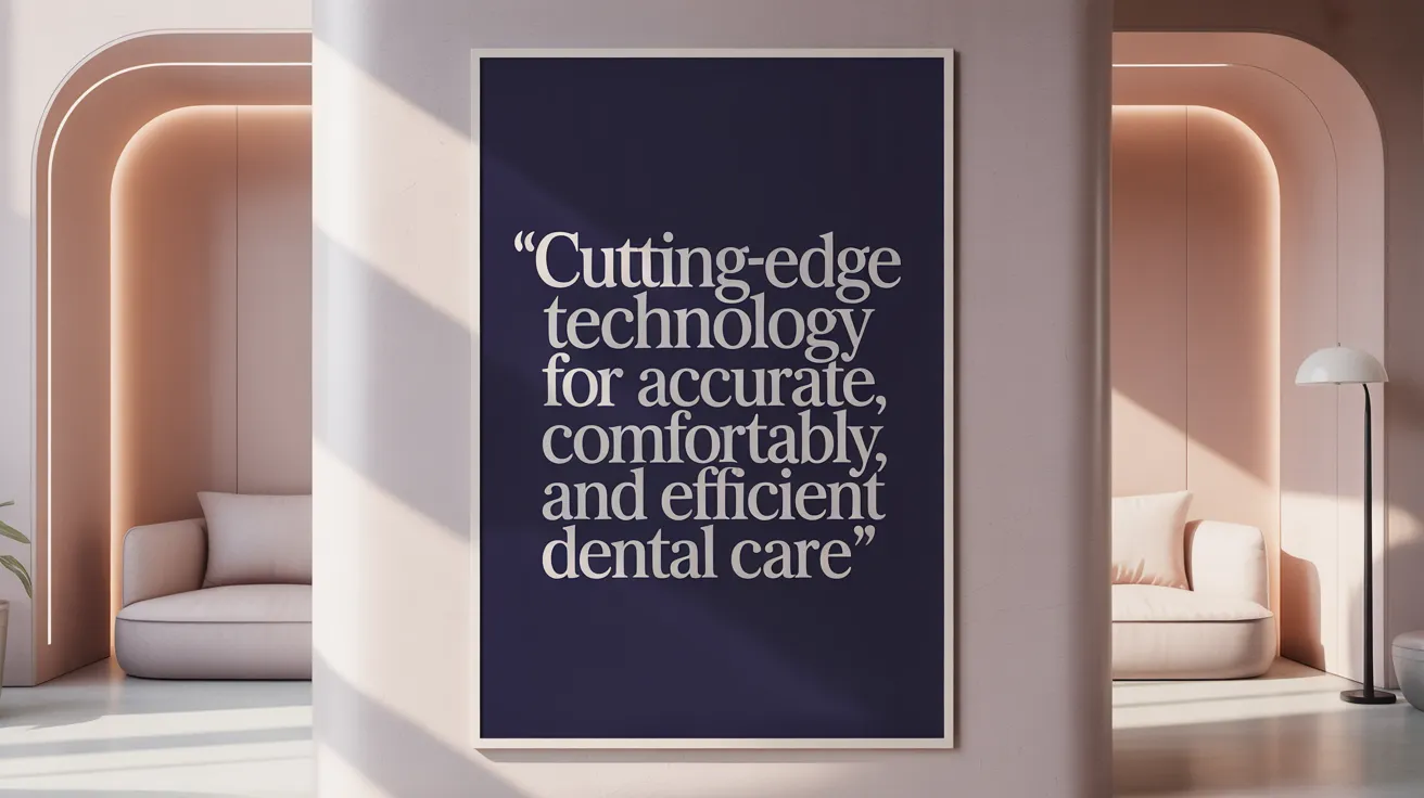cutting-edge Technology for Accurate, Comfortable, and Efficient Dental Care