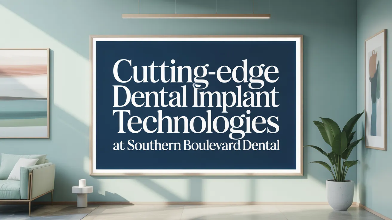Cutting-Edge Dental Implant Technologies at Southern Boulevard Dental