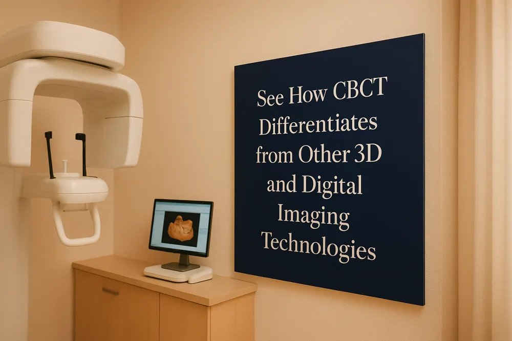 See How CBCT Differentiates from Other 3D and Digital Imaging Technologies