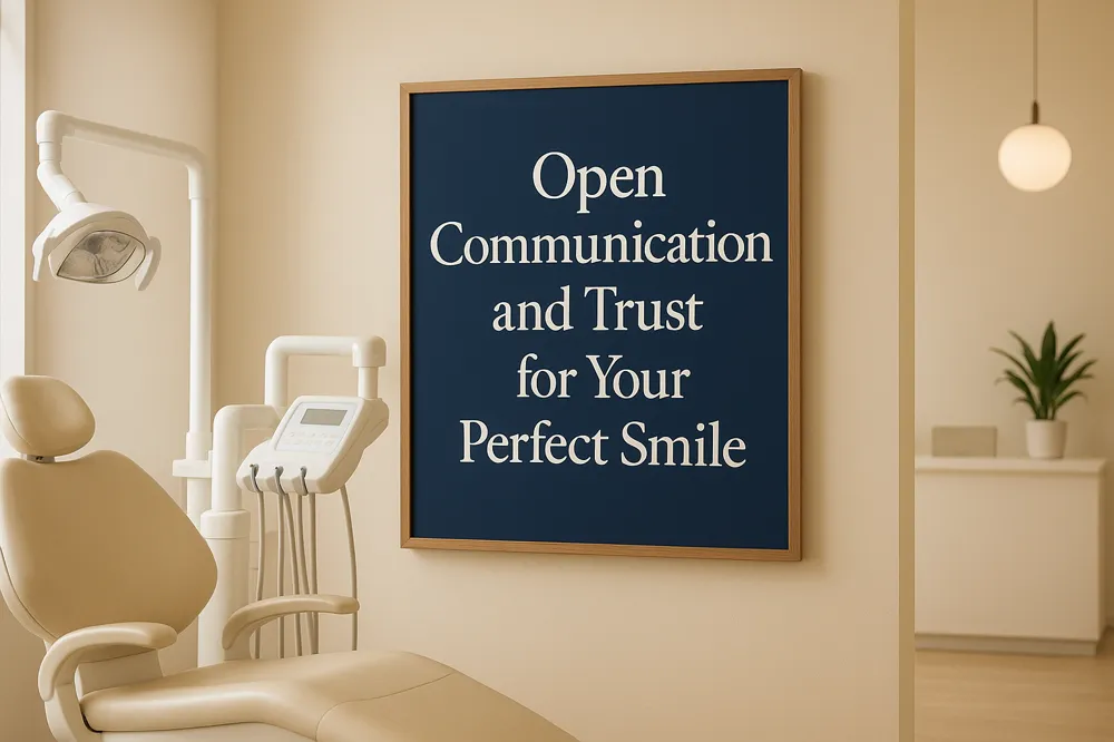Open Communication and Trust for Your Perfect Smile
